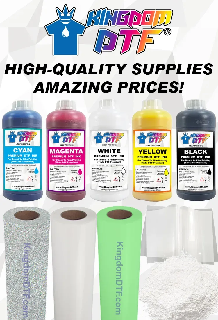 DTF Printing Supplies: Elevate Your Custom Print Projects