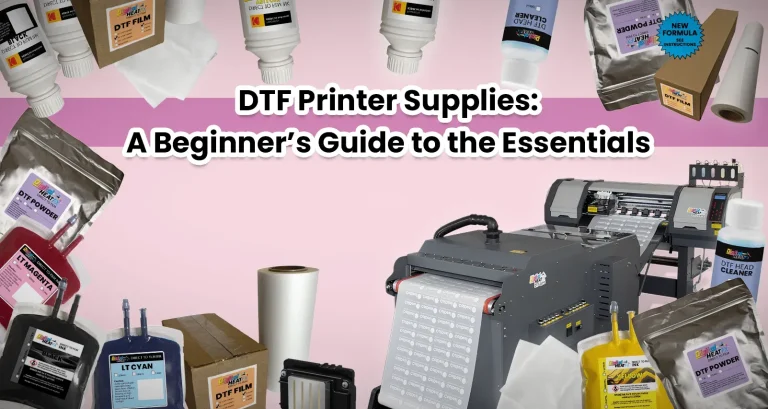 DTF Supplies: Essential Items for Successful Printing Projects