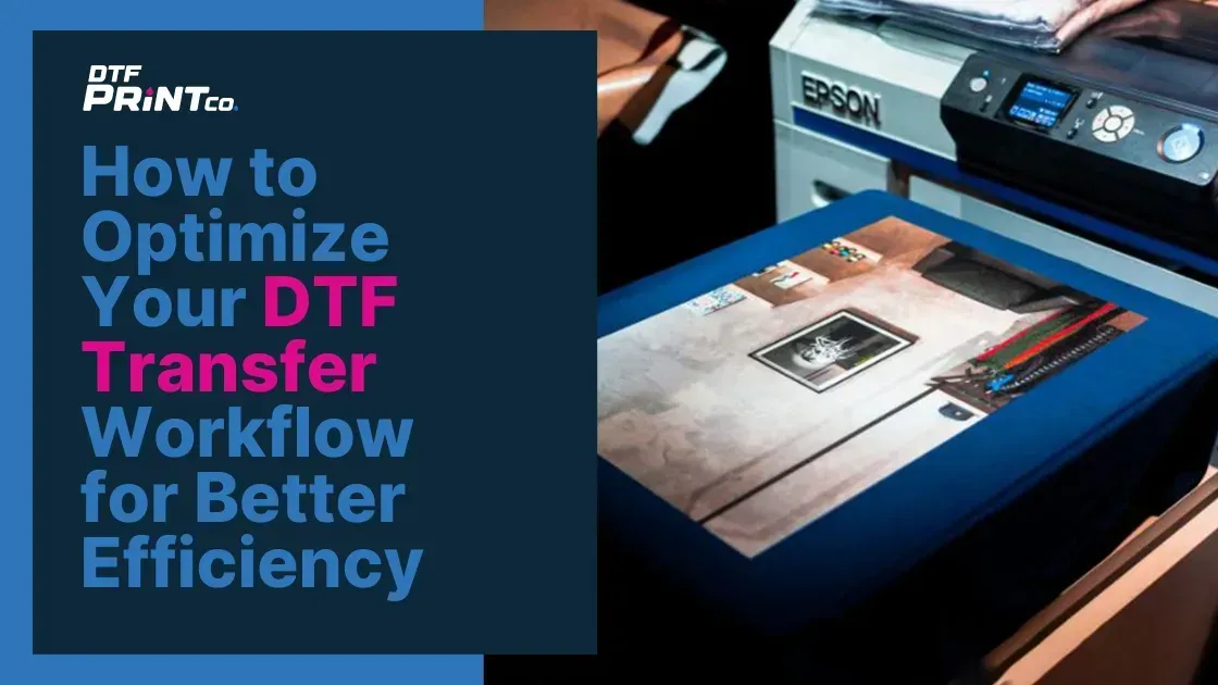 UV DTF workflow: from design to product for orders